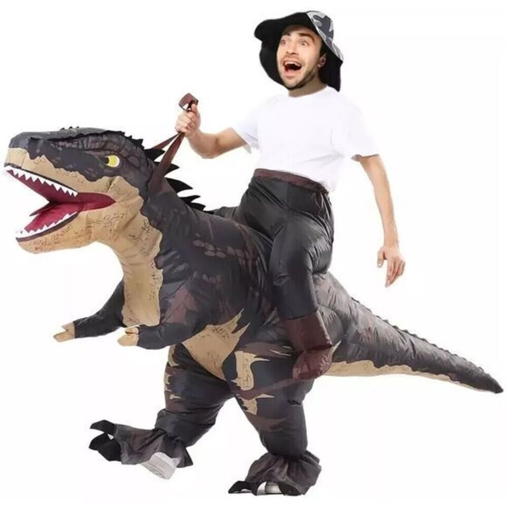 Trex Rider Inflatable Costume‎ - Picture 4 of 10